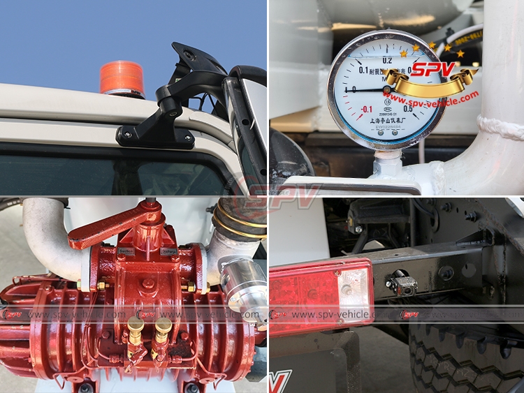 Other Parts for 7,000 Litres Fecal Tank Truck
